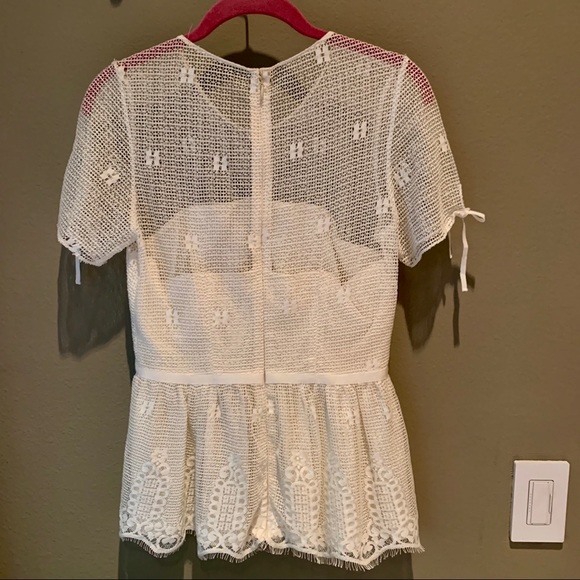 Luba by Hannah Payne Lace Overlay Top - Picture 7 of 7